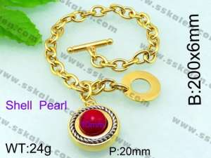 Shell Pearl Bracelets - KB56869-Z
