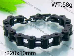 Stainless Steel Bicycle Bracelet  - KB51874-D