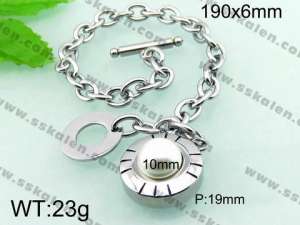 Stainless Steel Bracelet  - KB56033-Z