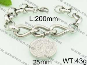 Stainless Steel Bracelet(women) - KB79698-Z