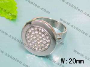 Stainless Steel Casting Ring - KR14931-D