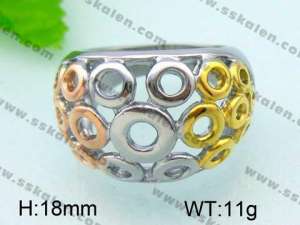 Stainless Steel Casting Ring - KR26341-C