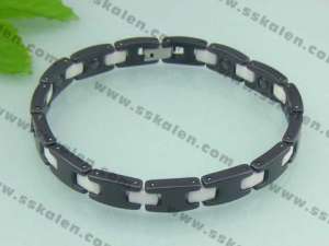 Stainless steel with Ceramic Bracelet - KB32218-W
