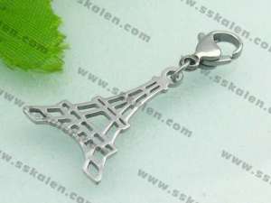 Stainless Steel Charms with Lobster  - KRP1500-Z