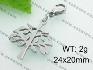 Stainless Steel Charms with Lobster  - KRP1591-Z