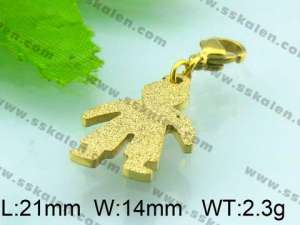 Stainless Steel Charms with Lobster  - KRP3262-Z