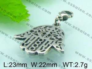 Stainless Steel Charms with Lobster  - KRP3264-Z