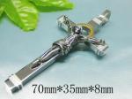 Stainless Steel Cross Pendant  - KP10482