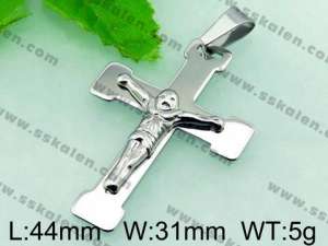  Stainless Steel Cross Pendant  - KP41384-Z