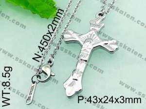 Stainless Steel Cross Pendant  - KP41387-Z