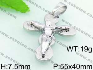  Stainless Steel Cross Pendant  - KP41546-H