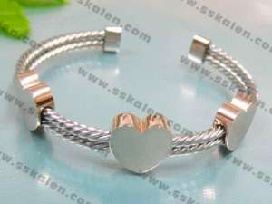 Stainless Steel Gold-plating Bangle - KB23560-D
