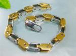 Stainless Steel with Gold-plating Bracelet  - KB13048
