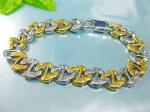 Stainless Steel with Gold-plating Bracelet  - KB13075
