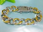 Stainless Steel with Gold-plating Bracelet - KB13087