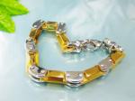 Stainless Steel with Gold-plating Bracelet  - KB13141