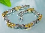 Stainless Steel with Gold-plating Bracelet  - KB13189