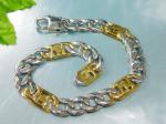 Stainless Steel with Gold-plating Bracelet  - KB13217