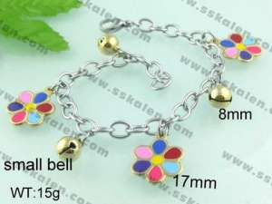 Stainless Steel Gold-plating Bracelet    - KB41484-H