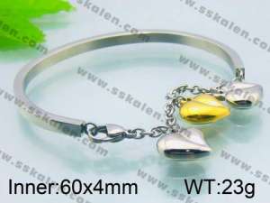  Stainless Steel Gold-plating Bracelet  - KB51926-Z