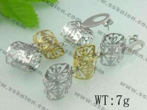 SS Gold-Plating Earring  - KE27424-D