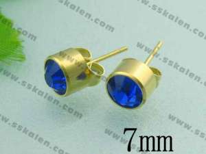 SS Gold-Plating Earring - KE28144-K