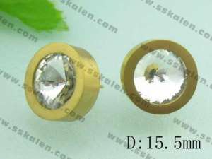 SS Gold-Plating Earring  - KE29218-D