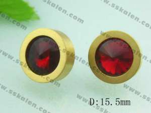 SS Gold-Plating Earring - KE29221-D