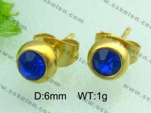 SS Gold-Plating Earring - KE30473-D
