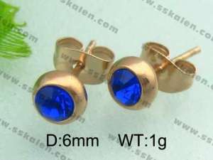 SS Gold-Plating Earring - KE30475-D