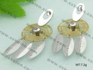 SS Gold-Plating Earring  - KE30942-D