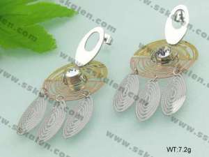 SS Gold-Plating Earring  - KE30943-D