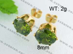 SS Gold-Plating Earring - KE40304-YX