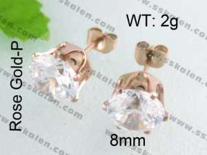 SS Gold-Plating Earring - KE40321-YX