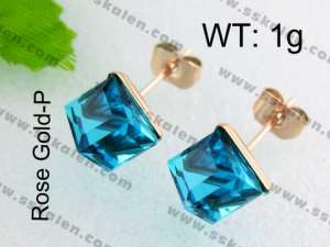 SS Gold-Plating Earring - KE40636-YX