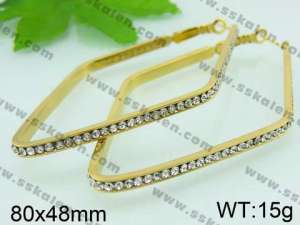 SS Gold-Plating Earring  - KE41798-YX