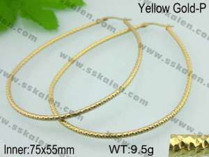 SS Gold-Plating Earring  - KE41892-YX