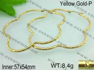 SS Gold-Plating Earring  - KE41926-YX