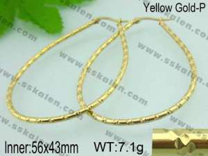 SS Gold-Plating Earring  - KE41932-YX