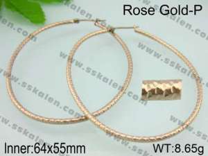 SS Gold-Plating Earring  - KE41983-YX