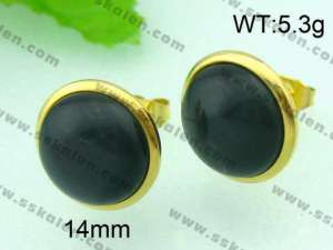 SS Gold-Plating Earring  - KE42555-YX