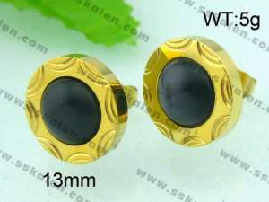 SS Gold-Plating Earring  - KE42563-YX