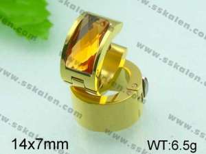 SS Gold-Plating Earring  - KE42633-YX