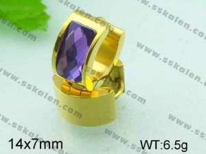 SS Gold-Plating Earring  - KE42634-YX