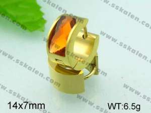 SS Gold-Plating Earring  - KE42635-YX