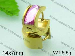 SS Gold-Plating Earring  - KE42638-YX