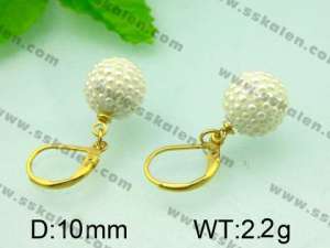  SS Gold-Plating Earring  - KE45074-Z