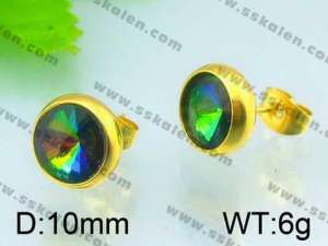  SS Gold-Plating Earring  - KE49660-Z