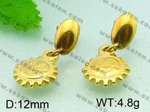 SS Gold-Plating Earring  - KE52483-Z