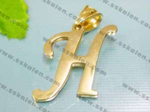 Stainless Steel Gold-plating Pendant - KP19832-D